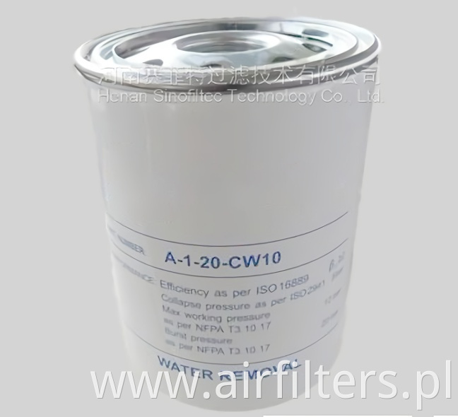 A-1-20-CW10 Hydraulic Filter Element